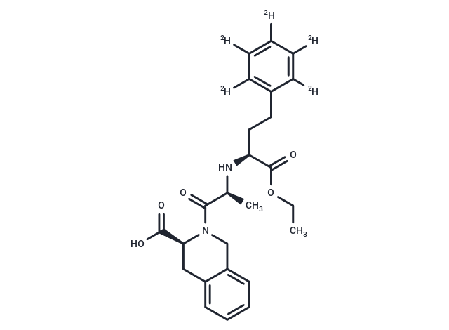 TargetMol Chemical Structure Quinapril-d5