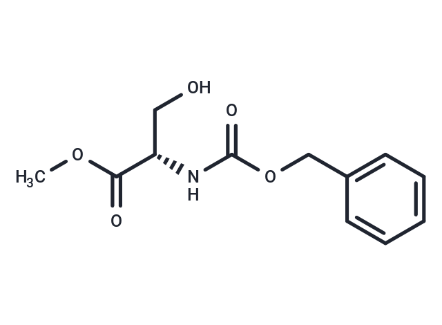 Methyl ((benzyloxy)carbonyl)-L-serinate Chemical Structure