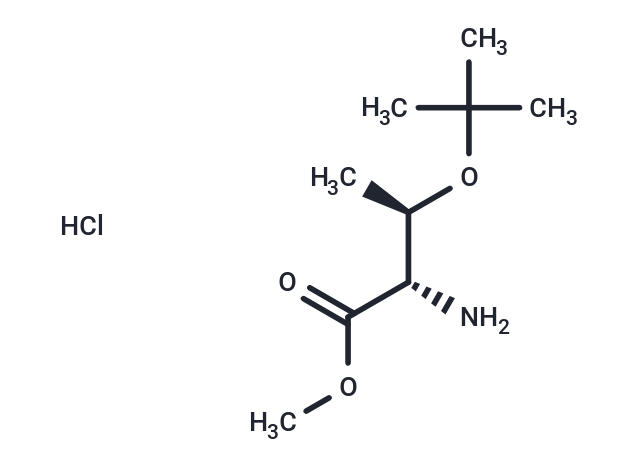 Methyl O-(tert-butyl)-L-threoninate hydrochloride Chemical Structure