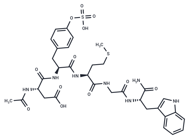 CCK (26-30) (sulfated) Chemical Structure