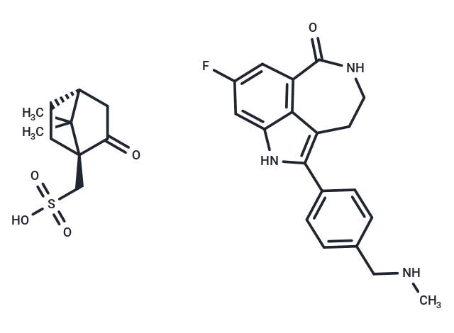 Rucaparib monocamsylate Chemical Structure