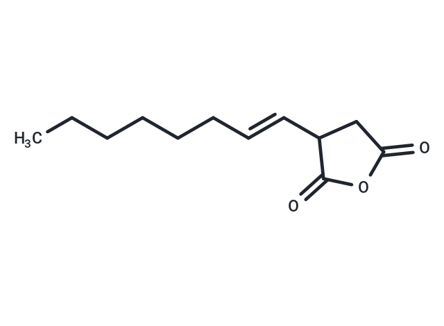 Octenyl succinic anhydride Chemical Structure