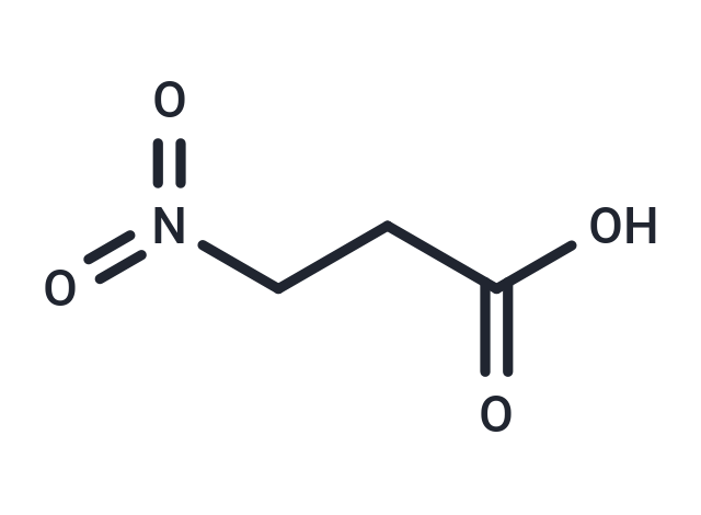 3-Nitropropanoic acid Chemical Structure