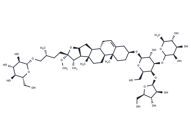 Polyphyllin G Chemical Structure