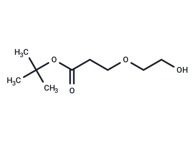 Hydroxy-PEG1-(CH2)2-Boc Chemical Structure