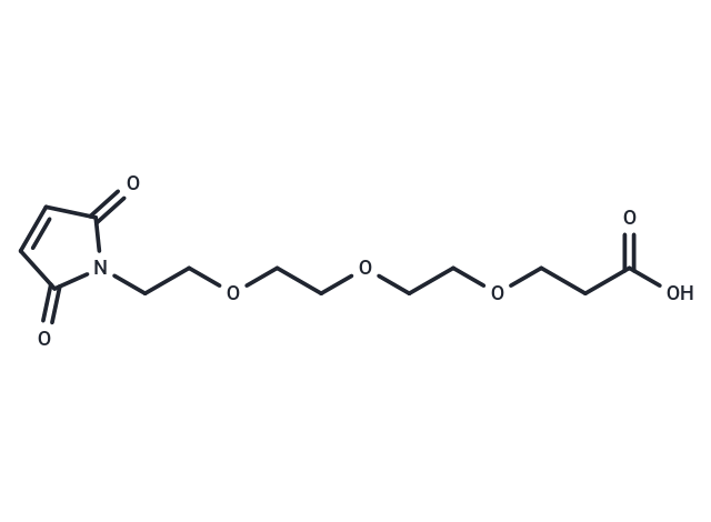 TargetMol Chemical Structure Maleimido-tri(ethylene glycol)-propionic acid