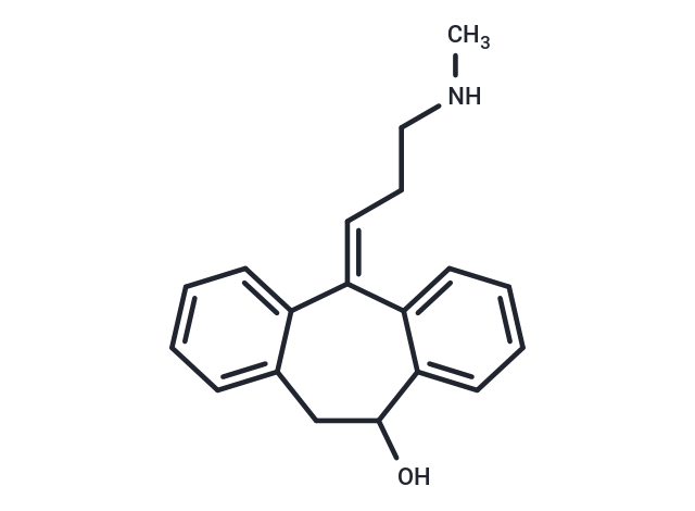 (Z)-10-Hydroxynortriptyline Chemical Structure