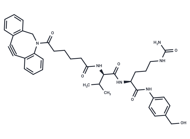 TargetMol Chemical Structure DBCO-Val-Cit-PABC-OH