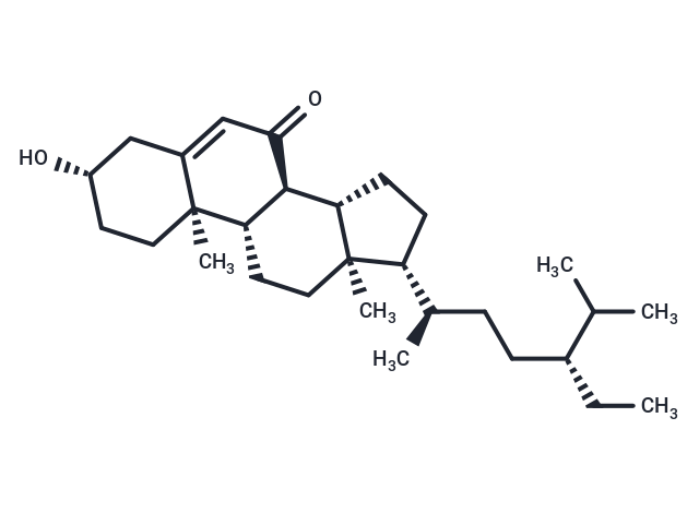 TargetMol Chemical Structure 7-Oxo-beta-sitosterol