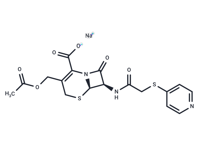 Cephapirin Sodium Chemical Structure