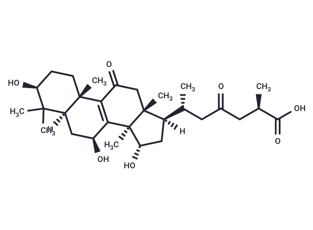 Ganoderic acid C2 Chemical Structure