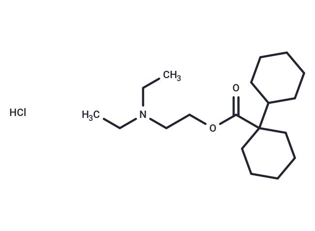 Dicyclomine hydrochloride Chemical Structure