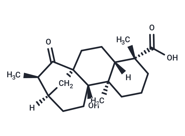 TargetMol Chemical Structure ent-9-Hydroxy-15-oxokauran-19-oic acid