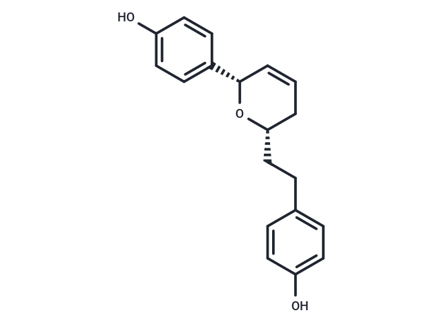 TargetMol Chemical Structure (3S,7S)-5,6-Dehydro-4''-de-O-methylcentrolobine