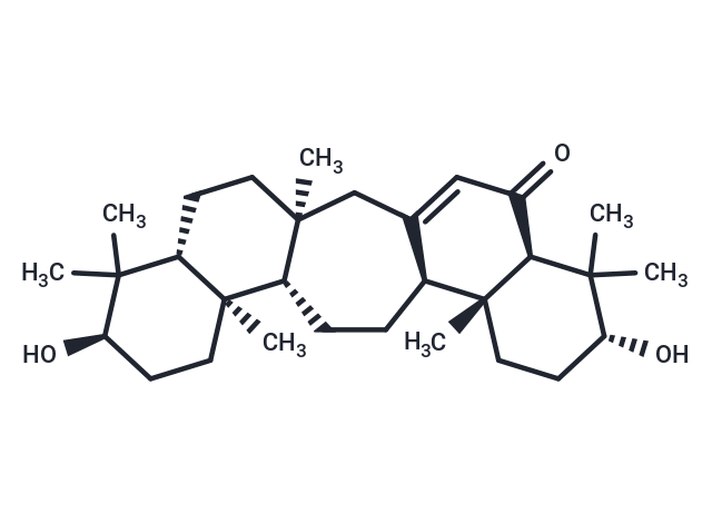 TargetMol Chemical Structure 3,21-Dihydroxy-14-serraten-16-one