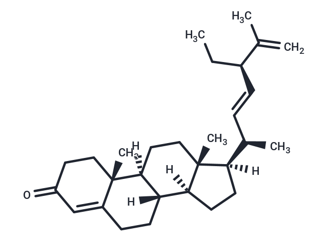 TargetMol Chemical Structure Stigmasta-4,22,25-trien-3-one
