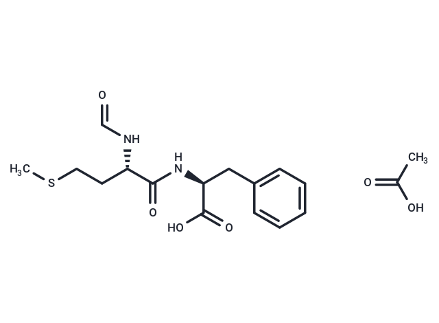 TargetMol Chemical Structure FOR-MET-PHE-OH acetate