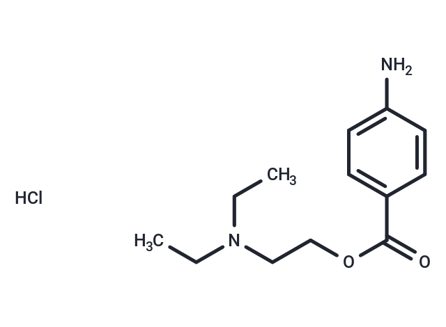 Procaine hydrochloride Chemical Structure