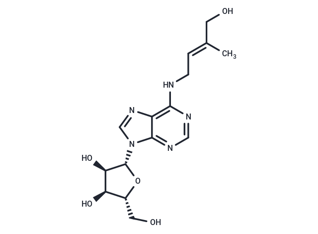 TargetMol Chemical Structure trans-Zeatinriboside