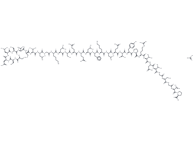 Calcitonin（salmon） Acetate(47931-85-1(free base)) Chemical Structure
