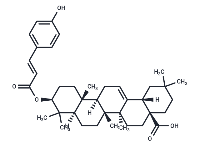 3-O-p-Coumaroyloleanolic acid Chemical Structure