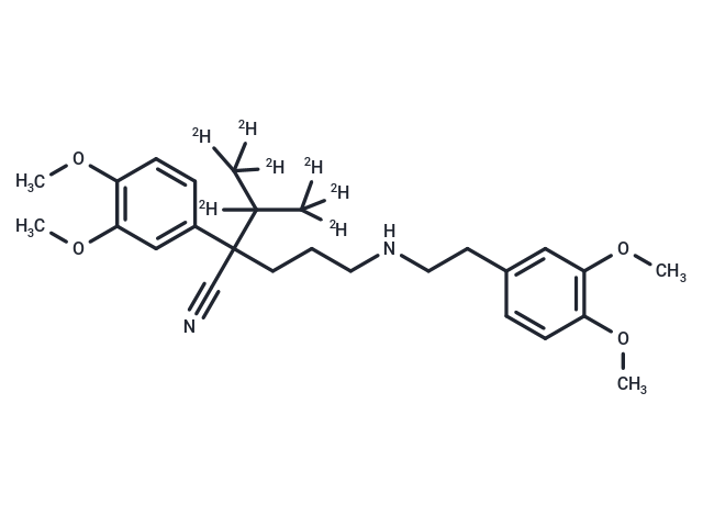 TargetMol Chemical Structure Norverapamil-d7