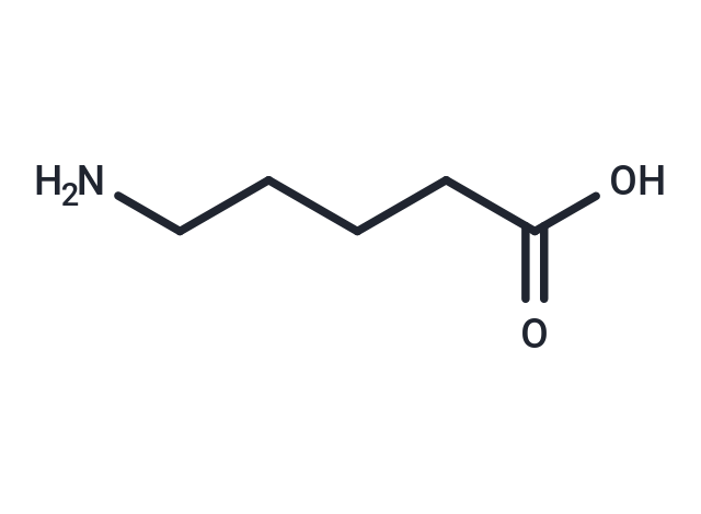 5-Aminovaleric acid Chemical Structure