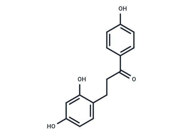 TargetMol Chemical Structure 2,4,4'-Trihydroxydihydrochalcone