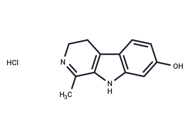 Harmalol hydrochloride Chemical Structure