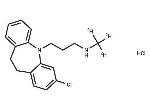 TargetMol Chemical Structure N-Desmethyl Clomipramine-d3