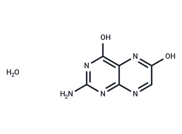 Xanthopterin (hydrate) Chemical Structure