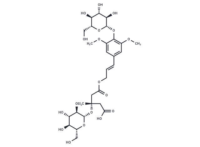 Tangshenoside I Chemical Structure