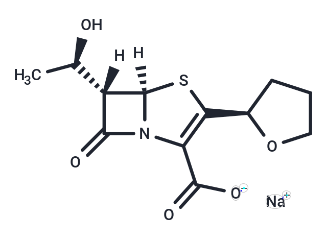 Faropenem sodium Chemical Structure