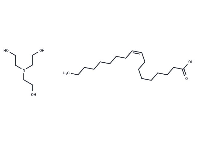 Triethanolamine oleate Chemical Structure