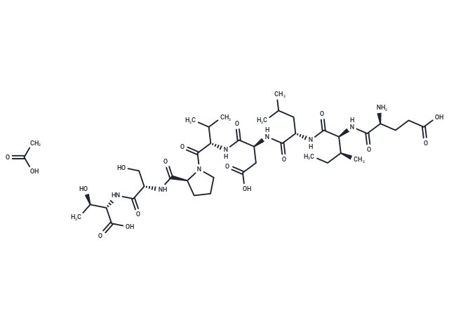 Fibronectin CS1 Peptide acetate Chemical Structure