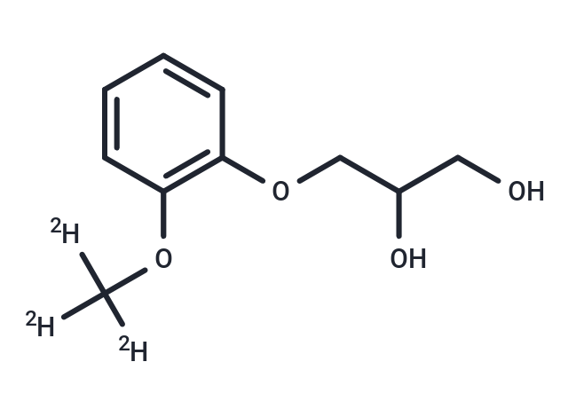 TargetMol Chemical Structure Guaifenesin-d3