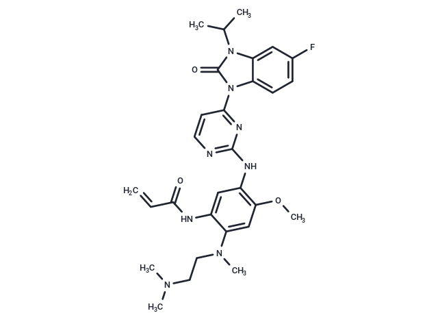 Mutated EGFR-IN-2 Chemical Structure