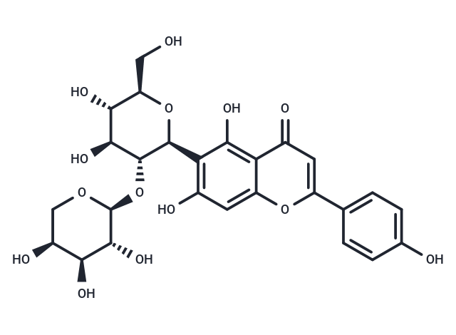 TargetMol Chemical Structure Isovitexin 2''-O-arabinoside