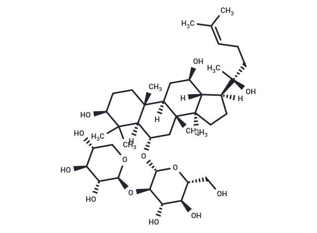 Notoginsenoside R2 Chemical Structure