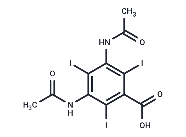 Diatrizoic Acid Chemical Structure