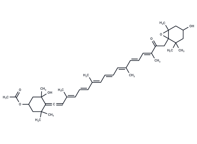 TargetMol Chemical Structure Fucoxanthin