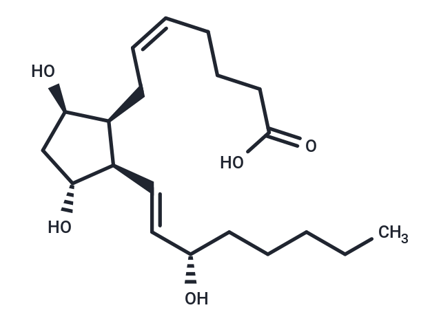 8-iso Prostaglandin F2β Chemical Structure
