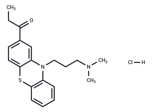 Propionylpromazine hydrochloride Chemical Structure
