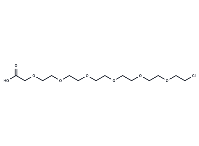 Cl-PEG6-acid Chemical Structure