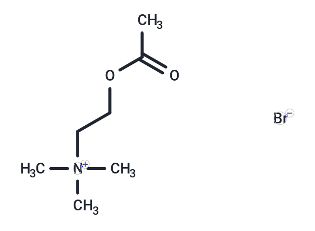 Acetylcholine bromide Chemical Structure