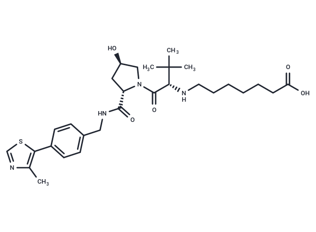 TargetMol Chemical Structure (S,R,S)-AHPC-C5-COOH