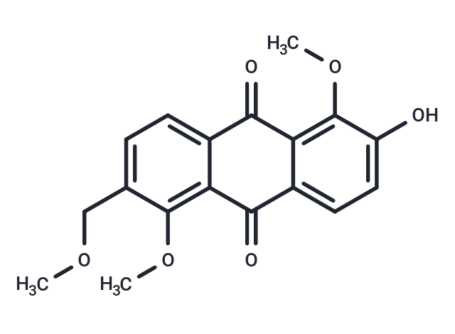 TargetMol Chemical Structure 1,5,15-Tri-O-methylmorindol