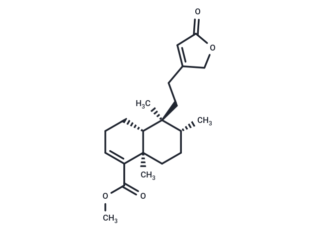 TargetMol Chemical Structure Clerodermic acid methyl ester