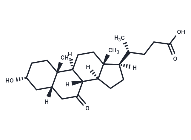 7-Ketolithocholic acid Chemical Structure