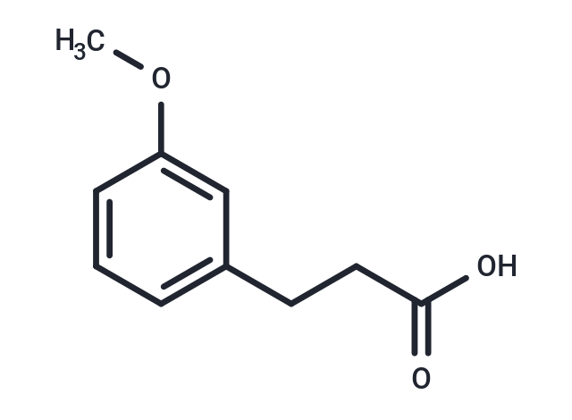 3-(3-Methoxyphenyl)propionic acid Chemical Structure